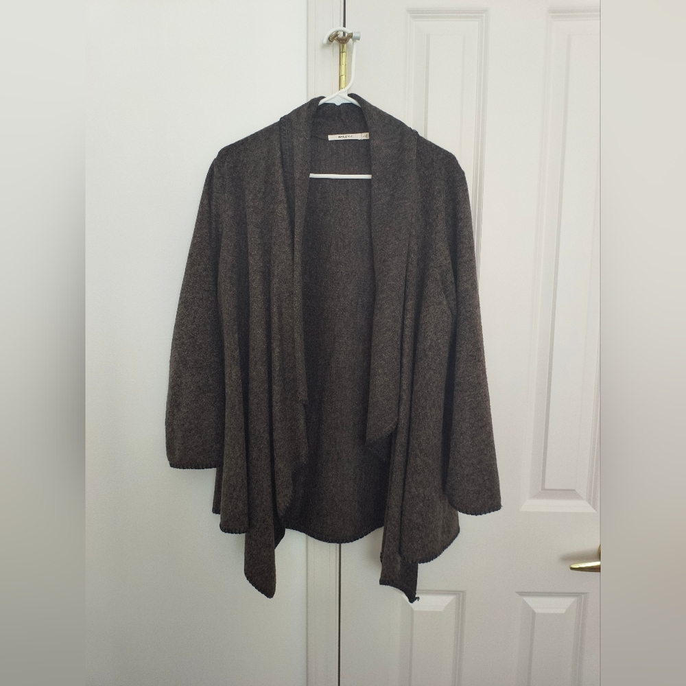 Bailey 44 Dark Brown Women's Cardigan Size L